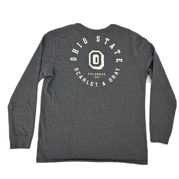 The Ohio State Buckeyes Sweatshirt Women's XL Gray Nike Long Sleeve Crew Neck - Picture 5 of 10